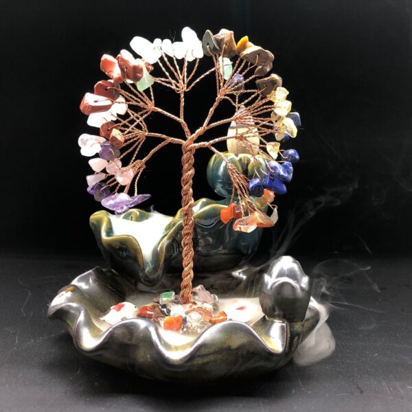 Crystal Tree Incense Burner Ornament – Harmonize Your Space with Elegance and Serenity - Image 5