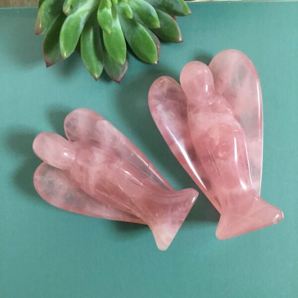 Wishing Angel Pink Crystal – Heartfelt Healing & Spiritual Connection - Image 2