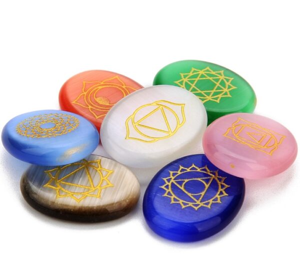 Sacred Spectrum: Loose Chakra Energy Stones – DIY Healing Essentials