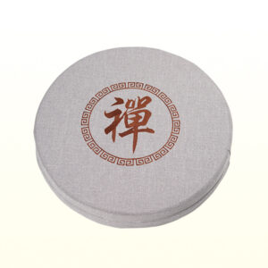 Sacred Stillness" – Round Futon Meditation & Grounding Cushion