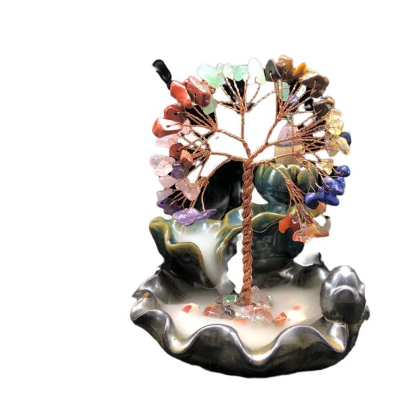 Crystal Tree Incense Burner Ornament – Harmonize Your Space with Elegance and Serenity - Image 6