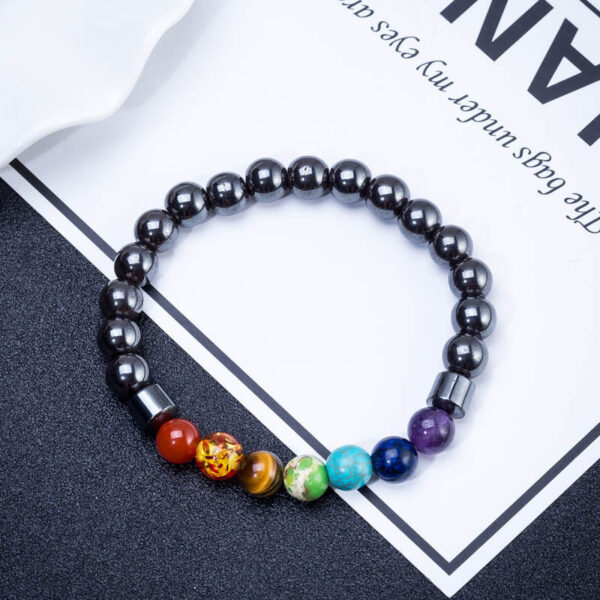 Onyx Flow – Gallbladder Meridian Magnetic Therapy Bracelet - Image 3