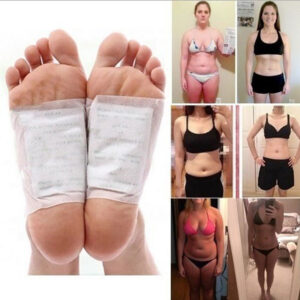 Natural Detox Foot Pads with Bamboo Vinegar – Traditional Thai Herbal Wellness (30 Pads)