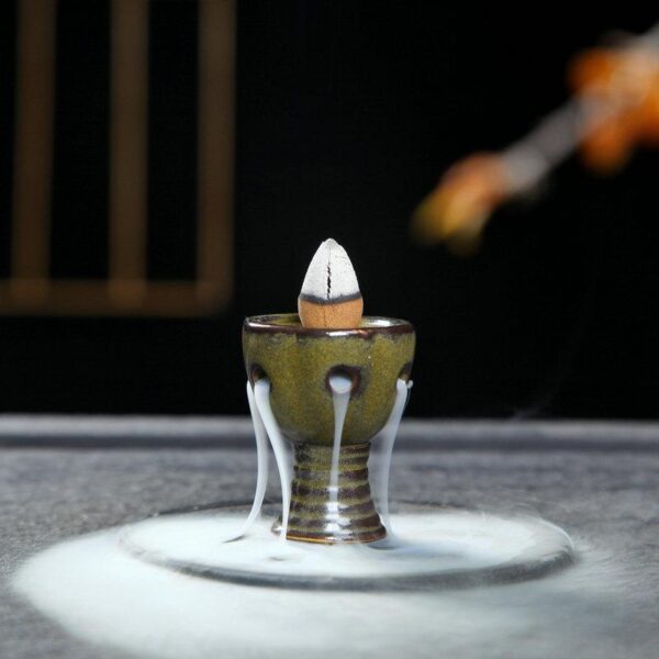 Soothing Backflow Incense Cones – Tranquil Aromatherapy for Meditation & Relaxation - Image 6