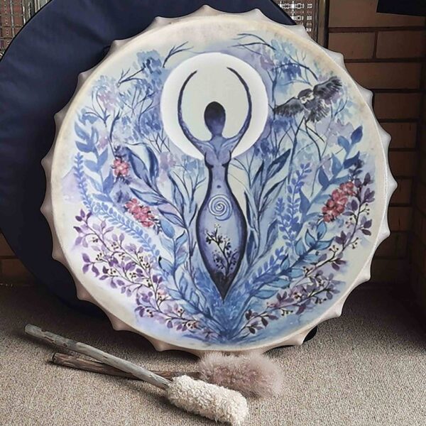Shaman Drum Tree Of Life Siberian Spirit Music Musical Instrument Handmade Decorative Crafts - Image 2