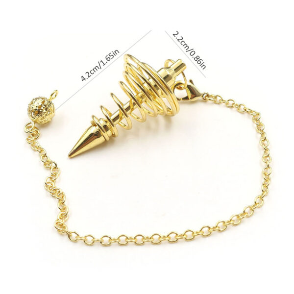 Oracle Thread – Metal Pendulum for Divination & Energy Healing - Image 6