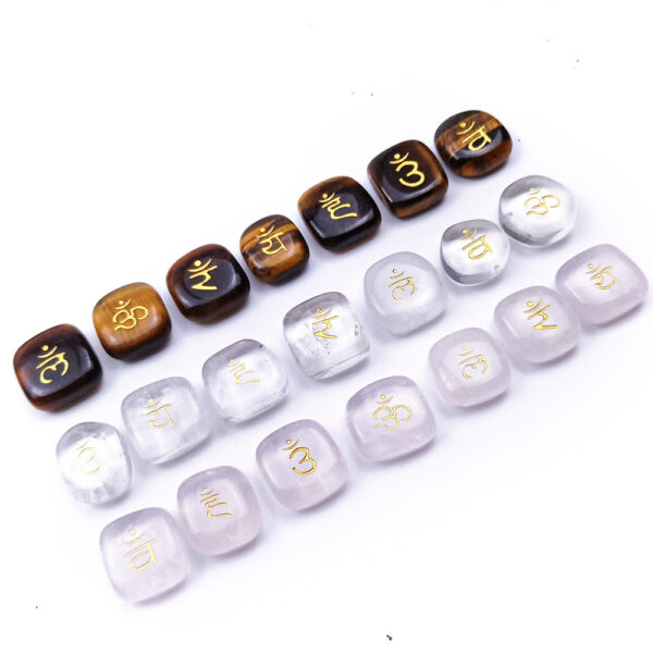 SEVEN CHAKRAS Chakra Symbol Mystic Stone Yoga - Image 7