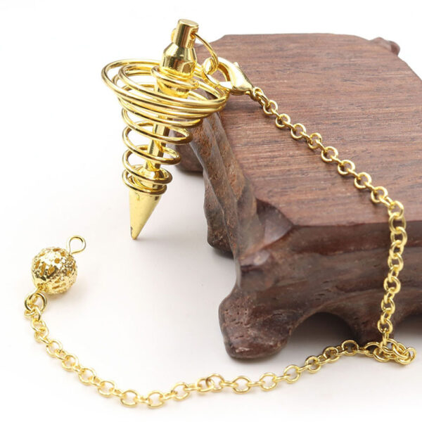 Oracle Thread – Metal Pendulum for Divination & Energy Healing - Image 2