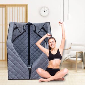 Steam Sanctuary – Personal Home Sauna Tent with Remote