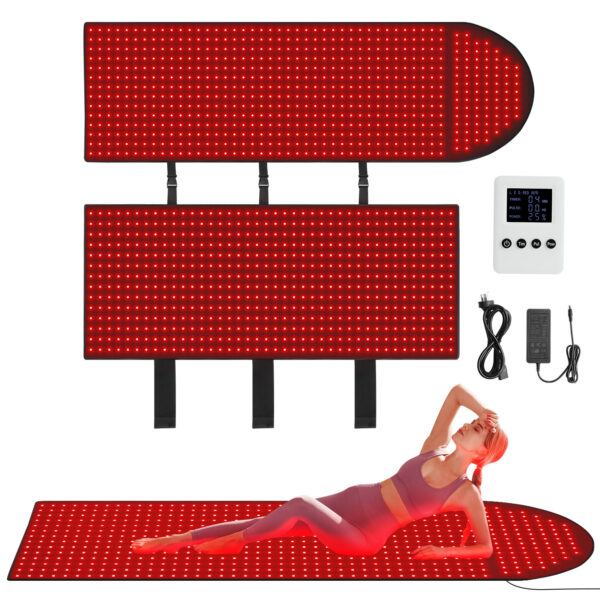 Red & Infrared Light Therapy Pad for Pain Relief & Healing 360 degree pad - Image 2