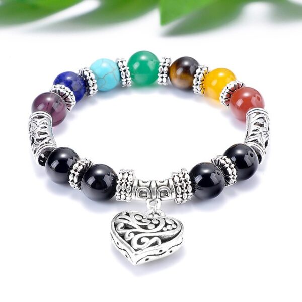 Reiki Chakra Bracelet | Healing Stones for Energy Alignment & Wellness - Image 2