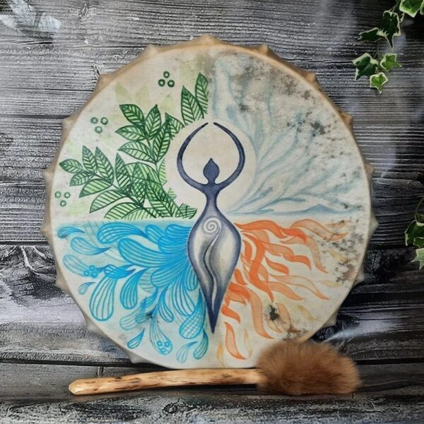 Gaia Spirit Drum | Musical Instrument for Meditation, Yoga & Energy Healing - Image 6