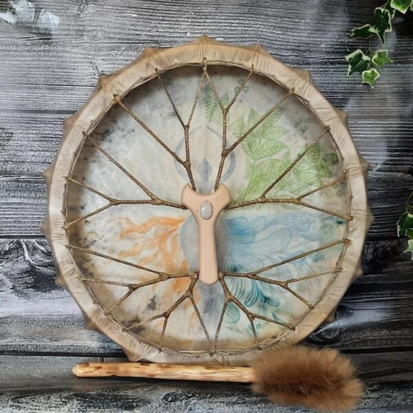Gaia Spirit Drum | Musical Instrument for Meditation, Yoga & Energy Healing - Image 3