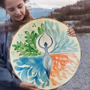Gaia Spirit Drum | Musical Instrument for Meditation, Yoga & Energy Healing