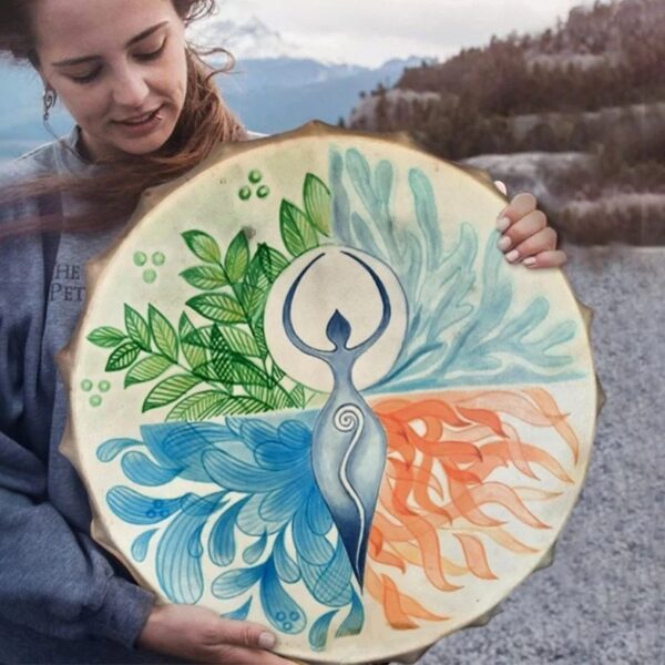 Gaia Spirit Drum | Musical Instrument for Meditation, Yoga & Energy Healing